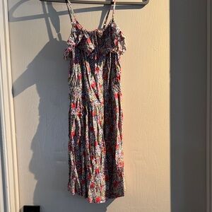 Urban outfitters Floral Spaghetti Strap Dress